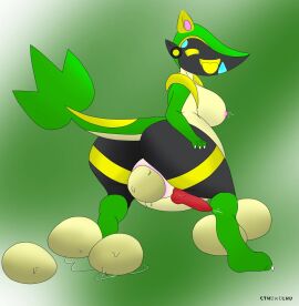 ahe_gao anthro anus ass big_ass big_belly big_butt birth bodily_fluids breasts cthuwulhu cum dairy_products egg egg_from_pussy egg_in_ass egg_laying fan_character felid feline female food fusion futanari genital_fluids genitals herm hi_res hybrid intersex lactating lactating_juice looking_pleasured mammal messy nintendo nipples pokemon pokemon_(species) pokemon_fusion pokémon_(species) pregnant pregnant_anthro pregnant_female pussy raised_tail snivy solo spread_pussy spreading tail tail_motion terii_(teriiyaki) thick_thighs vaginal_fluids wet wet_body