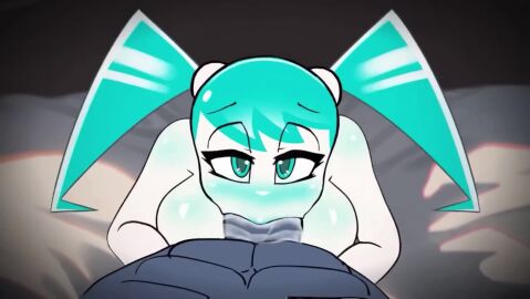 animated bedroom bedroom_sex big_penis blowjob blowjob_pov breasts cum_in_mouth cum_slut deepthroat facefuck fellatio jenny_wakeman lonlon musi_cassie my_life_as_a_teenage_robot nickelodeon robot robot_girl sound stroking_penis sucking_penis sucking_sound swallowing swallowing_penis_while_deepthroat tagme thick_penis video voice_acted