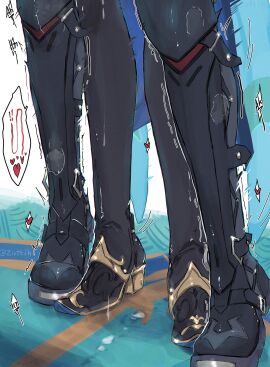 2boys gay genshin_impact implied_sex implied_sex_from_between_legs male male_only neuvillette_(genshin_impact) wriothesley_(genshin_impact) yaoi zirttih