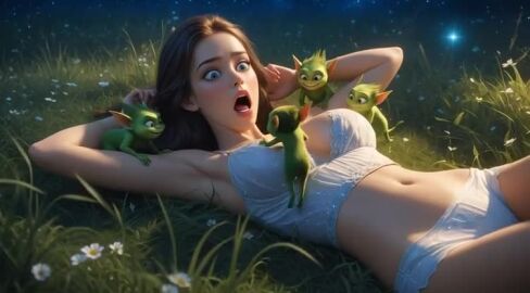 ai_generated big_sub_small_dom big_sub_small_top blue_eyes body_exploration body_invasion brown_hair clothed female giantess goblin grok macrophilia miniguy oral pinned_down shorter_than_10_seconds small_dom_big_sub sound spelunking swallowing tagme unwilling_pred video vore willing_prey