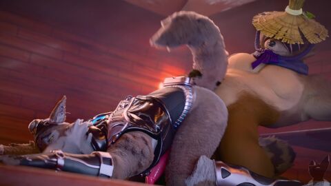 2026 3d_(artwork) 3d_animation all_fours anal anal_orgasm anal_sex animal_genitalia animal_penis animated anthro anthro_on_anthro anthro_penetrated anthro_penetrating anthro_penetrating_anthro ass ass_up balls big_balls big_penis black_boots black_clothing black_eyes black_footwear black_gloves black_handwear black_headwear black_nose black_topwear black_vest bodily_fluids boots bottomless brown_body brown_fur canid canine canine_genitalia canine_penis canis clothed clothing cum cum_from_ass cum_in_ass cum_inside cum_on_back cum_on_butt cumshot digital_media_(artwork) doggy_style dollymolly323_(modeler) duo dutch_angle ejaculation epic_games erection eye_roll fingerless_gloves footwear fortnite from_behind_position fur genital_fluids genitals gloves grey_body grey_boots grey_clothing grey_footwear grey_fur grey_gloves grey_handwear hajime_(fortnite) hands-free handwear hat headgear headwear hi_res huge_filesize inside interspecies long_playtime looking_pleasured male male/male male_penetrated male_penetrating male_penetrating_male mammal multiple_angles orgasm penetration penis pink_penis purple_clothing purple_headwear raccoon_dog sex shoes smile sound sound_effects straw_hat tagme tail tail_grab tan_body tan_fur tan_hat tan_headwear tan_penis tanuki thrusting topwear twitchyanimation vest video voice_acted wendell_(fortnite) wolf yellow_sclera