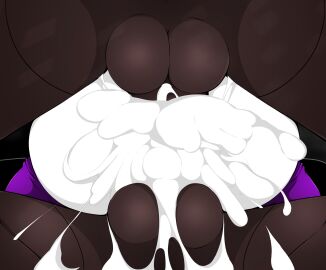 1girls 2boys anal anal_sex ass balls big_ass big_penis cum cum_in_ass cum_inside cum_overflow dark-skinned_male dark_skin deep_penetration double_anal double_penetration ejaculation female highres huge_ass huge_cock large_penis layla_hiyashi light-skinned_female light_skin male multiple_penises pale-skinned_female pale_skin penetration penis tagme thick_thighs threesome wide_hips zonen404