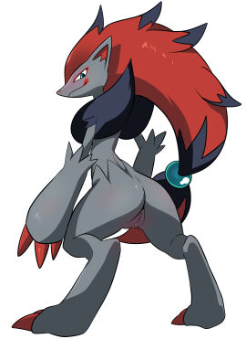 furry nintendo pokemon pokemon_(species) yttriumi2f zoroark