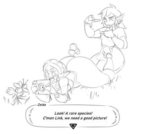 1boy 1girls ass big_ass big_booty big_butt black_and_white breath_of_the_wild female huge_ass huge_booty huge_butt large_ass large_booty large_butt link_(breath_of_the_wild) male monochrome nintendo onaeane princess_zelda tagme text the_legend_of_zelda the_legend_of_zelda:_breath_of_the_wild wip work_in_progress zelda_(breath_of_the_wild)