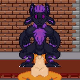 animated anthro avali bodily_fluids cum cum_inside digital_media_(artwork) duo genital_fluids low_res male musk musk_clouds non-human non-human_only penetration penile penile_penetration penis pixel_(artwork) pixel_animation pixel_art thunkytank toony