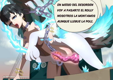 breasts censored domination etcaos female one_piece spanish spanish_dialogue spanish_text yamato_(one_piece)