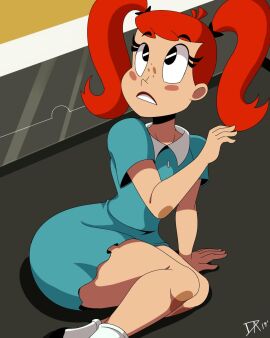 dalley_le_alpha female jenny_wakeman jenny_wakeman_(exo-skin) my_life_as_a_teenage_robot tagme unknown_character xj-9