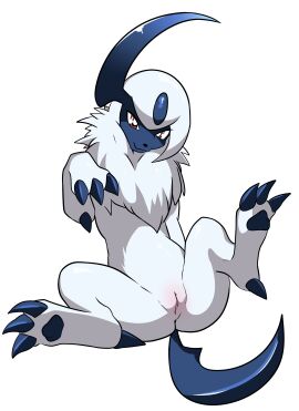 2d absol female female_focus female_only feral furry nintendo pokemon pokemon_(species) self_upload solo solo_female twitter_link yttriumi2f