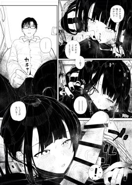 1boy blush bulge censored commentary_request dress_shirt earclip erection female glasses greyscale heart heart-shaped_pupils highres kashihara_noa_(kindatsu) kindatsu male monochrome nail_polish open_mouth original penis penis_awe precum shirt sidelocks straight symbol-shaped_pupils text translation_request twintails