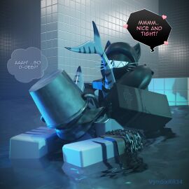 2boys 3d anal anal_penetration blender_(software) blender_cycles chains dialogue_bubble doggy_style english_text feline_humanoid furry gay karambit male mono_(oc) roblox robloxian self_upload shark shark_fin shark_humanoid shark_tail sid_(oc) tagme text the_backrooms the_poolrooms vyndix water watermark