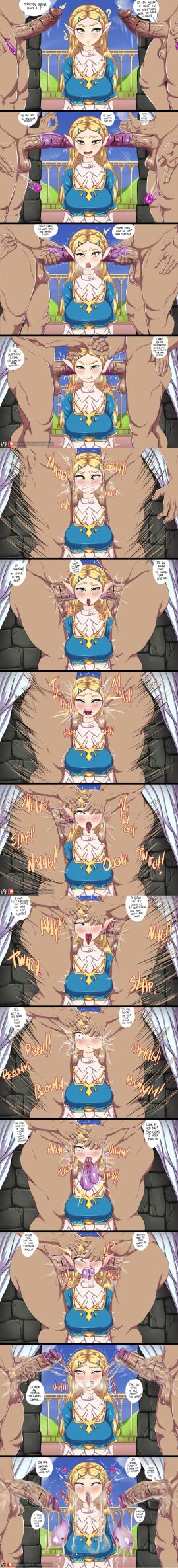 1girls 2boys ahe_gao balls balls_deep blonde_hair breath_of_the_wild broken_condom censored clenched_teeth clothed clothed_female clothed_female_nude_male comic condom condom_in_mouth condom_on_penis condom_out_mouth condom_stuck condom_stuck_in_ear cum cum_in_ear cum_inside cum_on_face double_ear_penetration double_penetration ear_fuck ear_penetration female filled_condom fucked_senseless fucked_silly full_comic green_eyes hand_on_head hary96 head_grab huge_cock hylian hylian_ears light-skinned_male light_skin long_hair male mind_break mmf_threesome multiple_boys multiple_males naked nintendo nude nude_male open_mouth partial_male penetration penis princess princess_zelda rough_sex royalty scribble_censor skull_fucking the_legend_of_zelda threesome tongue tongue_out veiny_penis zelda_(breath_of_the_wild)