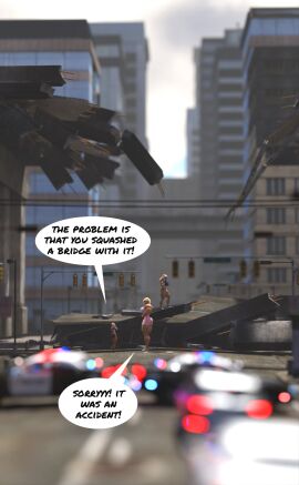 3d 3girls ass big_ass big_breasts breasts bust busty chest curvaceous curvy curvy_figure female female_focus giantess hips hourglass_figure huge_ass huge_breasts human large_ass large_breasts legs light-skinned_female light_skin macro macro_female mature mature_female muscles muscular muscular_female original original_character robolord slim_waist thick thick_hips thick_legs thick_thighs thighs voluptuous waist wide_hips