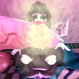 adri164 ass balls belly big_balls big_breast black_body black_hair brainwashed brainwashing breasts chubby cock_shock cock_worship disembodied_penis disgusted_expression disgusted_look excessive_musk female five_nights_at_freddy's five_nights_at_freddy's_2 fnaf hips huge_ass hyper_ass marionette_(fnaf) musk musk_clouds overweight_female penis penis_on_face puppet_(fnaf) puppet_(thepuppetlover) red_lips red_lipstick smegma smegma_on_penis smell smelling smelling_penis smelly smelly_cock stripes tagme white_areola white_face wide_hips