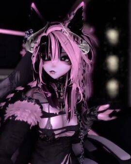 animated boobs breasts english_text indoors inside kaii_ennn mp4 tagme text tits video vrchat vrchat_avatar vrchat_model