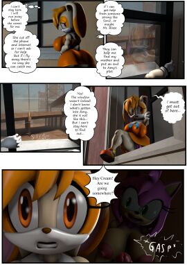 1futa 1girls 3d amy_rose anthro ass babysitter beige_body beige_fur big_ass big_breasts big_penis breasts brown_eyes caught cheating clothed_female comic comic_page cream_the_rabbit dickgirl evil_grin evil_smile failed_escape female futa_on_female futadom futanari hi_res high_resolution highres huge_cock inmersion_(artist) intersex kabalmystic kabalmystic_(artist) large_ass nude nude_dickgirl nude_female nude_futa open_window opening_window orange_hair penis pink_body pink_fur pink_hair pov scared scared_expression scared_face scared_female sonic_(series) sonic_the_hedgehog_(series) speech_bubble speech_bubbles tagme text thought_bubble trying_to_escape uncensored voluptuous voluptuous_female voluptuous_futa