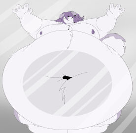 bbm big_breasts breasts castdraws_(artist) fat huge_breasts male male_with_breasts moobs overweight tagme thick_thighs wide_hips