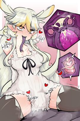 1girls ahe_gao ahegao_face amber_eyes anaconda_fertilization aroused barbed_penis belly_bulge blonde-haired_female blonde_female blonde_hair bulg caloart30 cervix cervix_kiss closed_eye clothed clothed_female clothed_sex cowgirl_position creampie cum cum_in_fallopian_tubes cum_in_pussy cum_in_uterus cum_inside cumflated_belly cumflation cumming cumming_in_pussy cumming_inside cumming_together cumming_while_penetrated diphallia diphallism dress fallopian_tubes feather_in_hair feathers female female_focus female_on_top fertilization heart heart-shaped_pupils heart_eyes heart_symbol hearts_around_head hemipenes hidden_penetration hidden_sex horny horny_female impregnation indie_virtual_youtuber internal_cumshot internal_view intraspecies intraspecies_impregnation large_insertion light-skinned_female light_skin long_hair long_tongue male medium_breasts moaning moaning_in_pleasure monster monster_cock monster_girl monster_on_female monster_penetrating monster_penetrating_female monster_penis monster_sex monsterfucker monsterfucking multi_genitalia multi_penis multicolored_hair nagi_quetzalli orgasm orgasm_face ovaries ovum ovum_deformation ovum_with_heart penis penis_against_pussy pointy_ears purple_mouth purple_penis purple_tongue pussy reptile_girl reptile_humanoid reptile_penis reptile_tail semen semen_in_uterus semen_in_vagina sex size_difference sleeveless_dress snake_girl snake_humanoid snake_penis snake_tail sperm sperm_cell sperm_creature sperm_meets_ovum spread_legs stomach_deformation thigh_highs thighhighs thighs tongue tongue_out uterus uterus_belly_bulge uterus_view vaginal_penetration vaginal_sex virtual_youtuber vtuber vtuberfanart womb x-ray