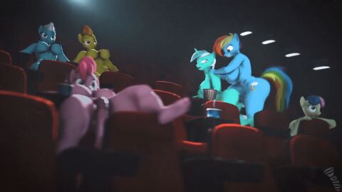 3d 3d_animation 6futas anal animated animated_image anthro anthrofied balls big_breasts bonbon_(mlp) bouncing_balls bouncing_breasts bouncing_penis breasts casual casual_erection casual_exposure casual_masturbation casual_nudity casual_orgy casual_sex cinema doggy_style equine_penis fleetfoot_(mlp) friendship_is_magic futa_on_futa futa_only futanari hasbro horsecock humanoid intersex lyra_heartstrings_(mlp) masturbation movie_theater my_little_pony naked nude nudist paramount_pictures penis piledriver_position pink_body pink_hair pinkie_pie_(mlp) public public_nudity public_sex public_use rainbow_dash_(mlp) reverse_cowgirl_position screwingwithsfm sex source_filmmaker spitfire_(mlp) tagme