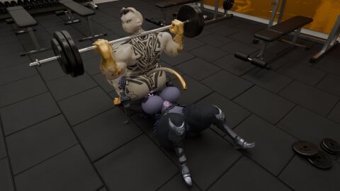 ass big_ass big_breasts breasts bubble_ass bubble_butt cleavage female fortnite furry huge_ass huge_breasts meowdas meowdas_(fortnite) nipples notsafeforgek raven_team_leader thick_thighs wide_hips