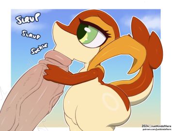 ass autumn_(justkindofhere) big_ass big_penis bubble_ass bubble_butt female huge_ass huge_cock justkindofhere male nintendo original original_character penis pokemon pokemon_(species) snivy thick_thighs wide_hips