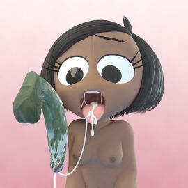 3d cum_in_mouth dildo disembodied_penis female lithiumlord male open_mouth oral_penetration oral_sex penis rob_(vilepluff) solo uvula vilepluff