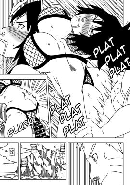 1boy 1girls adapted_costume adult against_natural_surface against_rock against_surface against_wall ahe_gao arm_grab arm_held_back ass ass_grab big_ass big_breasts bikini blush breasts clenched_teeth comic dialogue endured_face english_text eyes_rolling_back female female_penetrated looking_pleasured male male/female male_penetrating male_penetrating_female missionary missionary_position mitarashi_anko moaning monochrome naruto naruto:_the_last naruto_(series) naruto_shippuden ninrubio older_female penetration penis pleasure_face pussy revealing_swimsuit sex skimpy skimpy_bikini standing standing_sex story straight swimsuit taken_from_behind teenager uzumaki_naruto vagina vaginal_penetration vaginal_sex younger_male