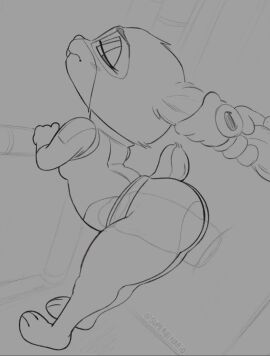 ahe_gao animated ass blush breasts clothed clothing deep_penetration digital_media_(artwork) disembodied_hand disembodied_penis disney ear_grab erection fur genitals humanoid_genitalia judy_hopps looking_pleasured monochrome open_mouth penetration penile penile_penetration penis sex simple_background sketch smile solo_focus sound superbinario tagme tail tongue tongue_out topwear vaginal_penetration video zootopia