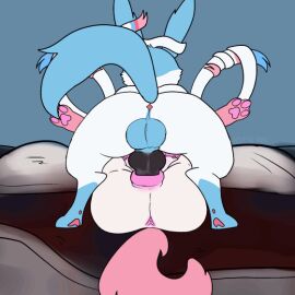 animal_genitalia animal_penis animal_pussy animal_vulva animated anus backsack balls ballsack black_penis blue_body blue_fur bodily_fluids bottomless canine_genitalia canine_penis canine_pussy canine_vulva clothed clothing cum cum_inside duo eeveelution emma_(budzisfun) female feral feral_on_feral feral_penetrated feral_penetrating fluffy fluffy_tail from_front_position fur generation_6_pokemon genital_fluids genitals hoodie hoodie_only joseph_von_carstein knot knotted_penis knotting leaking_cum leaking_vagina male male/female mating_press nintendo nsfw_niu orgasm paws penetration penis penis_in_pussy pink_body pink_fur pink_pussy pink_vulva pokemon pokemon_(species) pussy raised_paw rear_view ribbons_(anatomy) sex shiny_pokemon simple_background spread_legs spreading sylveon tail teats topwear topwear_only vaginal vaginal_insertion vaginal_penetration vaginal_sex vampire vulva white_body white_fur