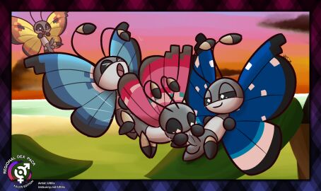 ahe_gao ambiguous_gender ambiguous_penetrated antennae_(anatomy) arthropod ass ass_up balls beach bent_legs blush blush_lines bodily_fluids border cloud compound_eyes continental_vivillon countershading cum cum_in_ass cum_in_mouth cum_inside cum_on_ass cum_on_butt cum_on_own_penis cum_on_penis cum_on_self cum_splatter doggy_style dripping erection excited fellatio feral feral_on_feral feral_penetrated feral_penetrating feral_penetrating_feral flying flying_sex foreskin from_behind_position generation_6_pokemon genital_fluids genitals grass grey_body group group_sex hand_on_back hand_on_face hand_on_penis hi_res horizon humanoid_genitalia humanoid_penis insect_wings insects leaf legs_together looking_at_genitalia looking_at_penis looking_pleasured male male/ambiguous male_penetrating male_penetrating_ambiguous marine_vivillon meadow_vivillon motion_lines multicolored_wings nintendo on_leaf open_mouth open_smile oral oral_penetration orgasm penetration penile penis pink_tongue plant pokemon pokemon_(species) polar_vivillon precum precum_drip reclining sea seaside sex signature smile smirk sparkles sparkling_eyes spitroast spread_legs spreading sunset text threesome tongue trio_focus ultilix uncircumcised url vivillon voyeur water watermark white_body white_countershading wings