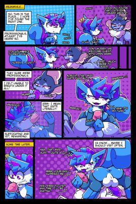 69_position absurd_res animal_genitalia anthro anus asphyxiation ass balls big_ass big_butt blush blush_lines bodily_fluids clothing comic comic_panel cum cum_drip cum_in_mouth cum_inside cum_on_face cumporeon cumshot dialogue dripping duo eeveelution ejaculation facesitting generation_1_pokemon genital_fluids genitals handjob hi_res knot legwear male male/male nintendo oral penile penis pokemon pokemon_(species) purple_penis raised_tail sex simple_background sitting_on_another suta-star sweat sweatdrop tail teasing thick_thighs thigh_highs vaporeon vulpix