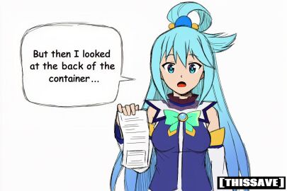 1girls ai ai_art ai_assisted ai_generated aqua_(konosuba) aqua_hair ass ass_focus blue_eyes blue_hair booty comic_sans female holding_object huge_ass jumpscare kono_subarashii_sekai_ni_shukufuku_wo! konosuba meme meme_reference reading tagme text text_box text_bubble thissave video white_background