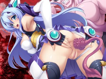 1boy :d anal anal_object_insertion anal_tail anus armpits ass bent_over black_gloves blue_eyes blue_hair breasts butt_plug censored chest_jewel clothing_aside cloud covered_nipples elbow_gloves exs-tia exs-tia_(exs-tia_1) fake_tail female fingerless_gloves from_behind from_below game_cg ganusgil gloves grabbing_own_ass grin hair_intakes hair_ornament headgear inoino katsuragi_marina kouyoku_senki_exs-tia large_breasts large_variant_set leotard leotard_aside long_hair looking_at_viewer looking_back magical_girl male monster mosaic_censoring non-web_source object_insertion official_art open_mouth outdoors pleated_skirt presenting pussy red_sky sex_toy skirt sky smile solo_focus spread_anus spread_ass straight tail tentacle thighhighs underwear variant_set