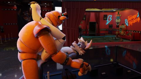 2020s 2023 2boys 3d animatronic anthro anthro_on_anthro anthro_penetrated anthro_penetrating anthro_penetrating_anthro anthrofied ass bear canid canine canine_humanoid canis digital_media_(artwork) duo duo_focus erect_penis erect_while_penetrated erection facepaint fan_character_(fnaf) five_nights_at_freddy's five_nights_at_freddy's:_security_breach gay gay_sex glamrock_freddy_(fnaf) glans headgear headwear humanoid_genitalia humanoid_penis legs legs_on_shoulders legs_spread legs_up lucasgshep machine male male/male male_only male_penetrated male_penetrating male_penetrating_male mammal mammal_humanoid oc original_character penetration penile penile_penetration penis penis_in_ass robot scottgames sex shoulder_pads size_difference steel_wool_studios top_hat ursid ursid_humanoid