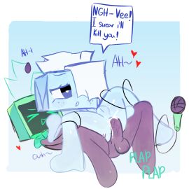 2girls artist_request dandy's_world female female_focus female_only futa_on_female futanari intersex penis penis_in_pussy penis_penetration pussy pussy_penetration roblox robot_penis tisha_(dandy's_world) tissue_box traced tv_head tv_screen vaginal_penetration vee_(dandy's_world)