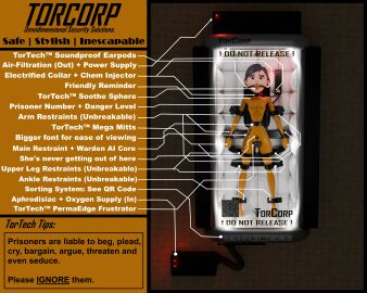 bad_end ball_gag bodysuit bondage chloroform corporate edging electrostimulation gagged kidnapped latex_suit lock_symbol orgasm_denial permanent permanent_bondage shock_collar skin_tight superheroine teenager torbound torcorp vibrator violet_parr