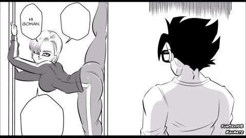 16:9_aspect_ratio 1boy 3koma age_difference android_18 animated ass black_eyes black_hair bordeaux_black bubble_butt cheating_husband cheating_wife comic comic_dub cougar dialogue dragon_ball dragon_ball_super dubbed_version english_language english_text eyewear female femdom funsexydb glasses greyscale has_audio high_resolution instant_loss landscape large_ass male milf monochrome mp4 shounen_jump shueisha son_gohan speech_bubble spudninja swingers tagme text thekaimaster07 thick_thighs thighs video voice_acted
