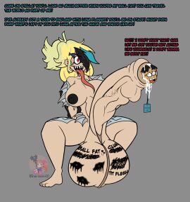 1futa 1girls absorption_vore areolae balls big_balls big_breasts big_penis black_nipples blonde_hair blue_hair breasts brown_hair cock_vore comission completely_nude crazy_eyes cum cum_digestion dark-skinned_female dark_skin dialogue duo elbow_gloves english_text erection female femsub fetish fins fish_girl freckles fringe_hair fusion futa_focus futa_on_female futadom futanari huge_balls huge_cock human humanoid humanoid_penis intersex light-skinned_futa light_skin lipstick_mark lipstick_marks lipstick_on_balls long_hair long_tongue nipples nude nude_futa oc on_face original_character penis ponytail precum red_eyes sex sharp_teeth sitting size_difference solo_focus stella_zhau tattoo tattoo_on_balls text the_loud_house tongue tongue_out urethral_insertion vore writing_on_balls writing_on_body written_body xsherlock420_(artist)