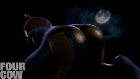 1girls 3d 3d_animation animated animation ass ass_jiggle ass_shake black_body black_skin bubble_ass bubble_butt dark_skin female fortnite fortnite:_battle_royale four_cow furry golden_skin halloween huge_ass jiggle jiggle_physics loop looping_animation no_sound pumpkin pumpkin_head solo_female spice_(fortnite) tagme twerking video viewed_from_behind