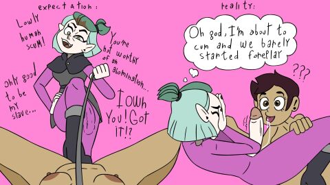 1futa 1girls amity_blight ass big_penis breasts brown_hair clothed dark-skinned_female dark_skin dialogue disney disney_channel disney_xd domination_loss dominican duo erection female femdom femsub futa_focus futa_on_female futadom futanari futasub green_hair hair human humanoid imminent_orgasm intersex jones_boi jonesbo50034805 latina light-skinned_futa light_skin luz_noceda mostly_clothed mostly_nude pale_skin penis premature_ejaculation sitting straight_hair tagme the_owl_house unaware witch