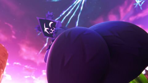 3d animated animation ass big_ass butt_crush fortnite giantess looking_back macro macrophilia micro pervertedgiants raven_team_leader tagme video