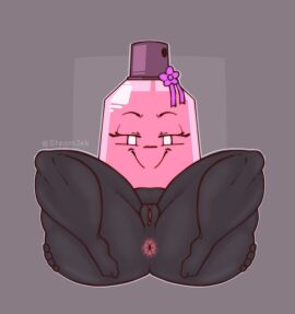 ass big_areola big_ass big_legs female object_show object_shows perfume_(moonilade) pussy solo steamjek_(artist) tagme vagina