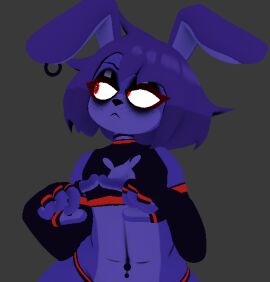 3d 3d_(artwork) ass big_ass bonfie bonfie_(cryptia) bonfie_(cryptiacurves) bonnie_(cally3d) bonnie_(fnaf) bulge cryptiacurves femboy five_nights_at_freddy's fredina's_nightclub male male_only playtime_bonnie shy solo stockings