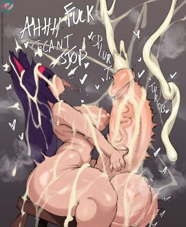 1futa absurd_res animal_ears animal_humanoid areola autobukkake autofacial balls big_balls big_penis biped blush bodily_fluids breasts bunny_ears bunny_girl cum cum_covered cum_everywhere cum_explosion cum_fountain cum_on_own_face cum_on_self cum_volcano dialogue ejaculation erection excessive_cum female futa_only futanari genital_fluids genitals glistening glistening_body hair hi_res huge_balls huge_cock humanoid hyper hyper_balls hyper_genitalia hyper_penis intersex looking_pleasured massive_balls massive_penis masturbation messy neo_hajime nipples nude open_mouth orgasm penile penile_masturbation penis purple_hair side_view simple_background sitting solo solo_female solo_futa text thick_thighs tongue tongue_out unstoppable_orgasm vein veiny_balls veiny_penis