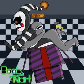 1boy 1girls ass backround balls big_ass big_balls big_breasts big_butt big_female big_thighs black_body black_eyes boobnart boobs_out breast_grab breast_grab_from_behind breast_squeeze breasts breasts_out button_nipples checkered checkered_background checkered_floor collarbone eyelashes falling falling_over female five_nights_at_freddy's fnaf freddy_fazbear's_pizzeria_simulator funny_face glowing_eyes gray_body grey_body groping groping_breasts groping_from_behind hug huge_ass huge_boobs huge_breasts huge_butt hugging hugging_breasts implied_penetration looking_at_viewer male marionette_(fnaf) mask music_box naked nervous onomatopoeia penetration pizzeria plap puppet_(fnaf) red_cheeks red_lipstick scared security_puppet_(fnaf) self_upload short_male size_difference small_male speech_bubble standing straight surprised surprised_expression sweat sweating tall_female tear_markings tear_streaks text text_bubble thick_thighs thighs tit_grab tit_squeeze tits_out tongue white_areola white_areolae white_body white_nipples yellow_eyes