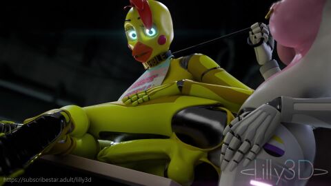 3d 3d_(artwork) 3d_animation 3d_model anal anal_sex animated animation animatronic big_balls big_breasts big_penis blender blender_(artwork) blender_(software) chica_(disembowell) chica_(fnaf) five_nights_at_freddy's futanari glowing_eyes horse_penis horsecock horsecock_futa horsecock_on_humanoid intersex leash leash_and_collar leashed_collar lilly_3d looking_at_another looking_down mangle_(disembowell) mangle_(fnaf) non-binary nonbinary_pride_colors plap_(sound) plapping pride_color_flag pride_colors pride_flag pride_month robot robot_humanoid sound sound_effects tagme toy_chica_(fnaf) trans_woman transfem transgender_flag transgender_pride_colors video watermark
