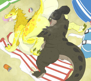 aetherxov anal anal_sex anthro anus ass belly big_butt black_body black_scales bodily_fluids butt_sniffing dragon duo fallout female feral fur furred_dragon furred_scalie hi_res inflation male male/female microsoft musk musk_cloud musky_butt mythological_creature mythological_scalie mythology night_stalker_(fallout) overweight penetration scales scalie shuzur'et sniffing sweat sweaty_butt white_body white_fur yellow_body yellow_fur