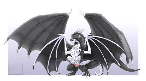 bebl claws dragon duo european_mythology feral hi_res holding_partner horn legs_up looking_pleasured male mythological_creature mythological_scalie mythology open_mouth pawpads penetration penile penile_penetration penis scalie size_difference smile spread_legs spreading standing tongue tongue_out western_dragon wings wyvern