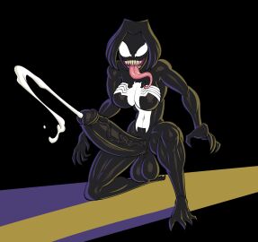 1futa alexandra_taye big_penis casual cock cum cumshot daredemon7000 ejaculation_without_expression fit fit_futa futa_only futanari genitalwear gigantic_penis handsfree_ejaculation huge_cock hung hung_futa intersex long_penis long_tongue marvel marvel_comics oc penis penis_out second_skin sharp_teeth she-venom solo solo_futa symbiote tagme vein veiny veiny_penis venom_(marvel)