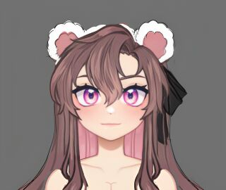 1girls ai_assisted asking_for_it bear_ears bow brown_hair cleavage dani_(polarcubyt) female female_focus female_only hair indie_virtual_youtuber naked naked_female nude nude_female pink_eyes polar_cub polarcub roblox roblox_youtuber twitter_user_oc twitter_user_sona virtual_youtuber youtube youtuber youtuber_girl youtuber_sona