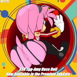 absurd_res after_transformation amy_doll amy_rose antenna_wire antennae_(anatomy) anthro anthrofied anus areola areola_slip ass ass_focus big_ass big_butt bimbo_lip bimbofication bimbofied boots branded clothed clothed/nude clothing doll dollification ear_piercing eggman_empire eulipotyphlan eyelashes female footwear fur genitals gloves handwear headgear hedgehog hi_res mammal marthedog mostly_nude nipples nude piercing pink_anus pink_body pink_butt pink_fur pink_nipples pink_pussy pink_spikes plump_labia plushie post-transformation presenting presenting_anus presenting_hindquarters presenting_pussy pussy sega solo solo_focus sonic_(series) sonic_the_hedgehog_(series) transformation trapped white_clothing white_gloves white_handwear